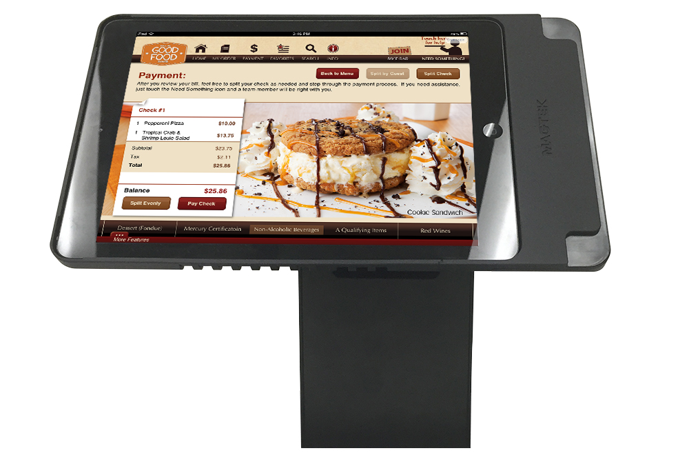 Kiosk ipad point of sale software